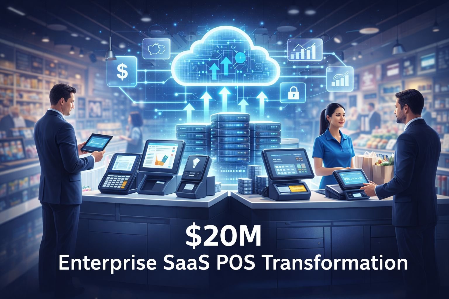 $20M Enterprise SaaS POS Transformation